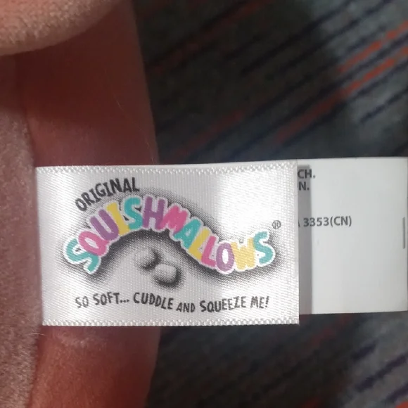 Squishmallows Peach Cat Plush Toy - Picture 5 of 5